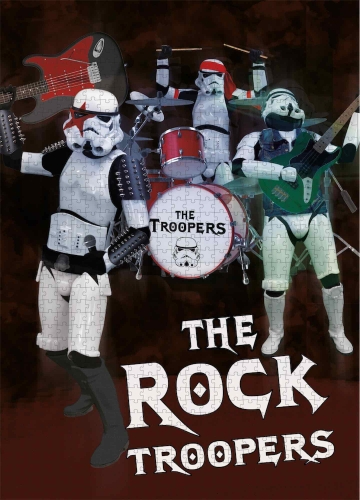 Star Wars: Rock Troopers 1000 pieces puzzle