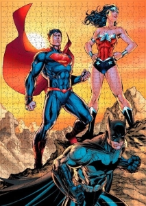 DC Comics: Superman with Batman and Wonder Woman 1000 Piece Puzzle