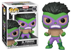 Pop! Marvel: Lucha Libre - Hulk El Furioso