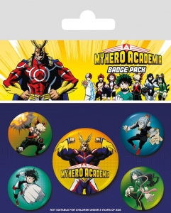 My Hero Academia: Characters Badge Pack przypinki
