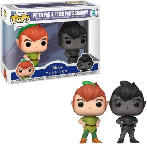 POP Disney: Peter Pan- 	2 PK Peter Pan w/Shadow