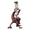 Tomb Raider Mini Epics Vinyl Figure Lara Croft & Raptor 24 cm