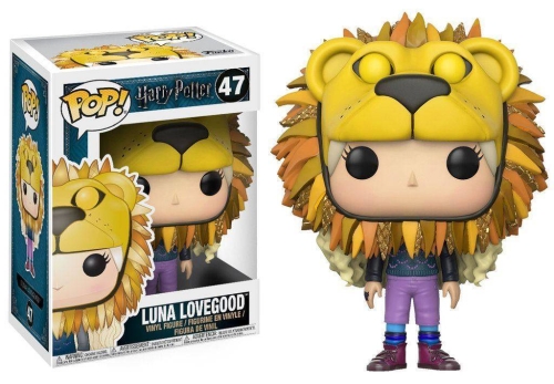 Harry Potter POP! Movies Vinyl Figure Luna Lovegood with Lion Head