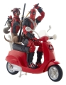 Deadpool Corps Marvel Legends Vehicle with Figure Deadpool with Scooter