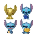 Stitch Holiday 2024 Pocket POP! Vinyl Mini figures 4-Pack Dreidel