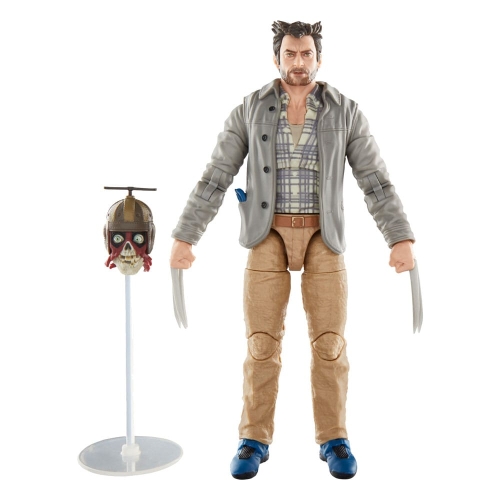 Deadpool & Wolverine Marvel Legends Action Figure Headpool with Marvel's Logan