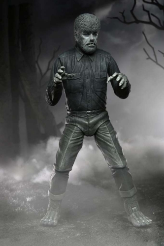 Universal Monsters Wolf Man b/w ultimate action figure