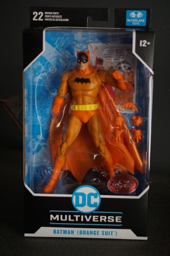 Orange Batman DC Multiverse Action Figure Batman 18 cm