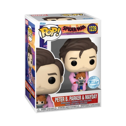 Spider-Man: Across the Spider-Verse POP! Vinyl Figure Peter B. Parker & Mayday