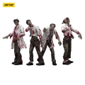 Zombie Dark Source Action Figures 4-Pack Scientists (Male) 8 cm