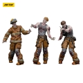 Zombie Dark Source Action Figures 3-Pack Firefighters 8 cm