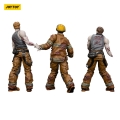 Zombie Dark Source Action Figures 3-Pack Firefighters 8 cm