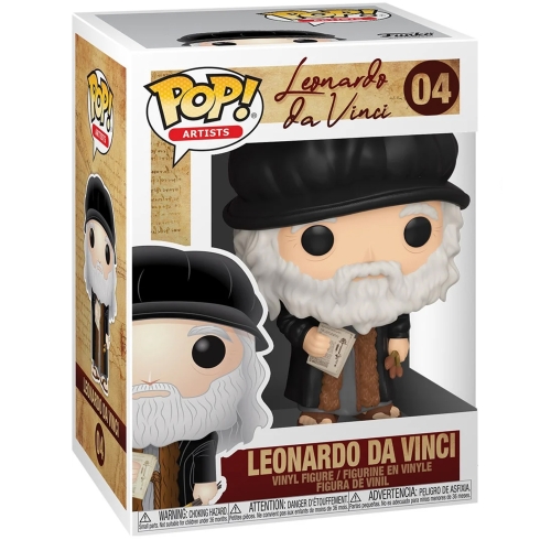 Leonardo da Vinci POP! Artists Vinyl Figure
