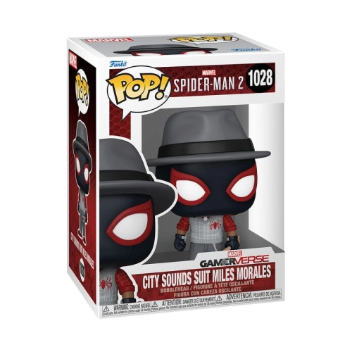 Spiderman 2 POP! Games Vinyl Figure City Sounds Miles