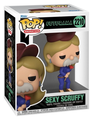 Futurama Pop! Animation Vinyl Figure Sexy Scruffy