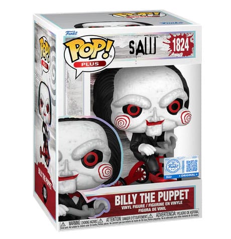 Saw POP! Plus Vinyl Figure Billy on Tricycle Exclusive Edition