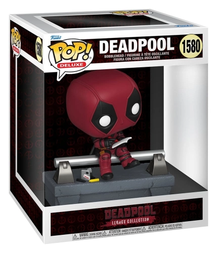 Marvel POP! Deluxe Vinyl Figure Deadpool on Bridge