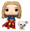 Supergirl (2026) POP! Heroes Vinyl Figure Supergirl with Puppy Krypto