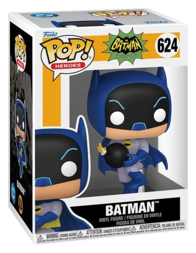 Batman 66 POP! Heroes Vinyl Figure Batman with Bomb