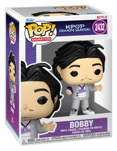 KPop Demon Hunters POP! Animation Vinyl Figure Bobby