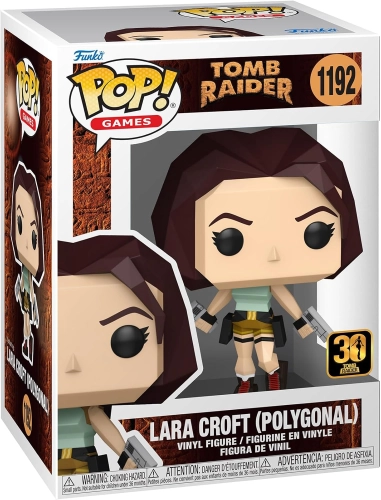 Tomb Raider POP! Games Vinyl Figure Lara Croft(Polygon)
