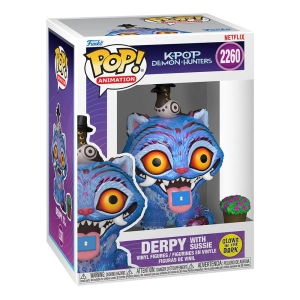 KPop Demon Hunters POP! Animation Vinyl Figure Tiger w/Bird