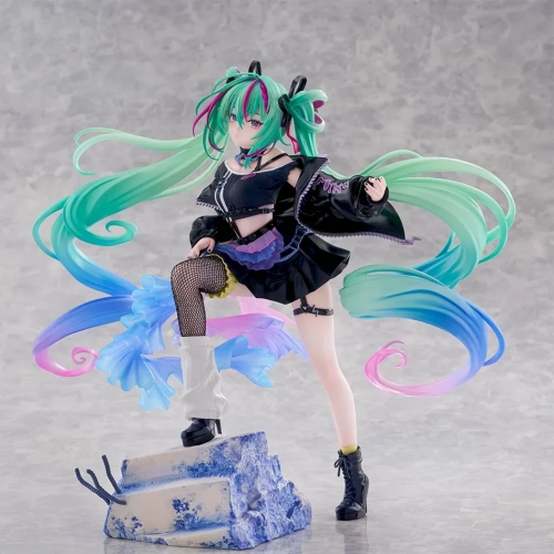 Hatsune Miku Noodle Stopper PVC Statue Hatsune Miku 10th Anniversary 14 cm