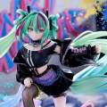 Hatsune Miku Noodle Stopper PVC Statue Hatsune Miku 10th Anniversary 14 cm