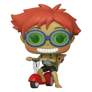 Cowboy Bebop POP! Animation Vinyl Figure Edward on Scooter w/Ein