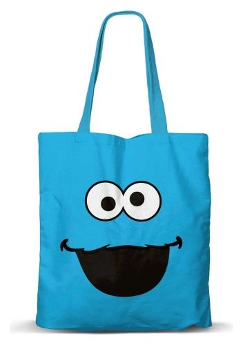 FAN Shopping Bag Cookie Monster Face