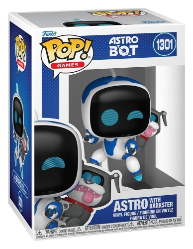 Astro Bot POP! Games Vinyl Figure Astro with Barkster 9 cm