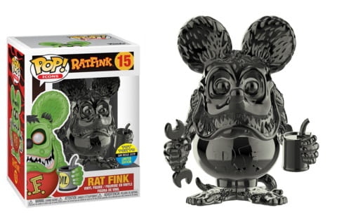 POP!Icons Rat Fink Toy Tokyo San Diego 2019 limited edition (grey chrome)