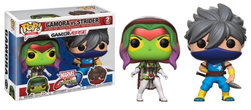 Marvel Vs Capcom Gamora Vs Strider Exclusive POP! Vinyl Figure 2